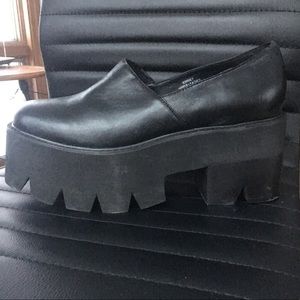Jeffery Campbell black platforms